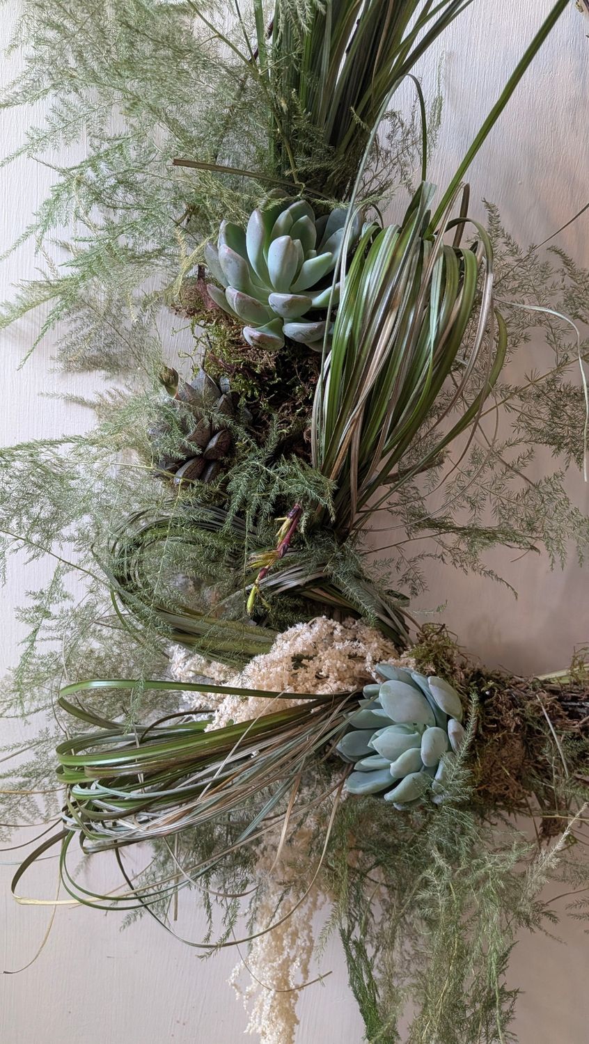 Nesting Door Wreath