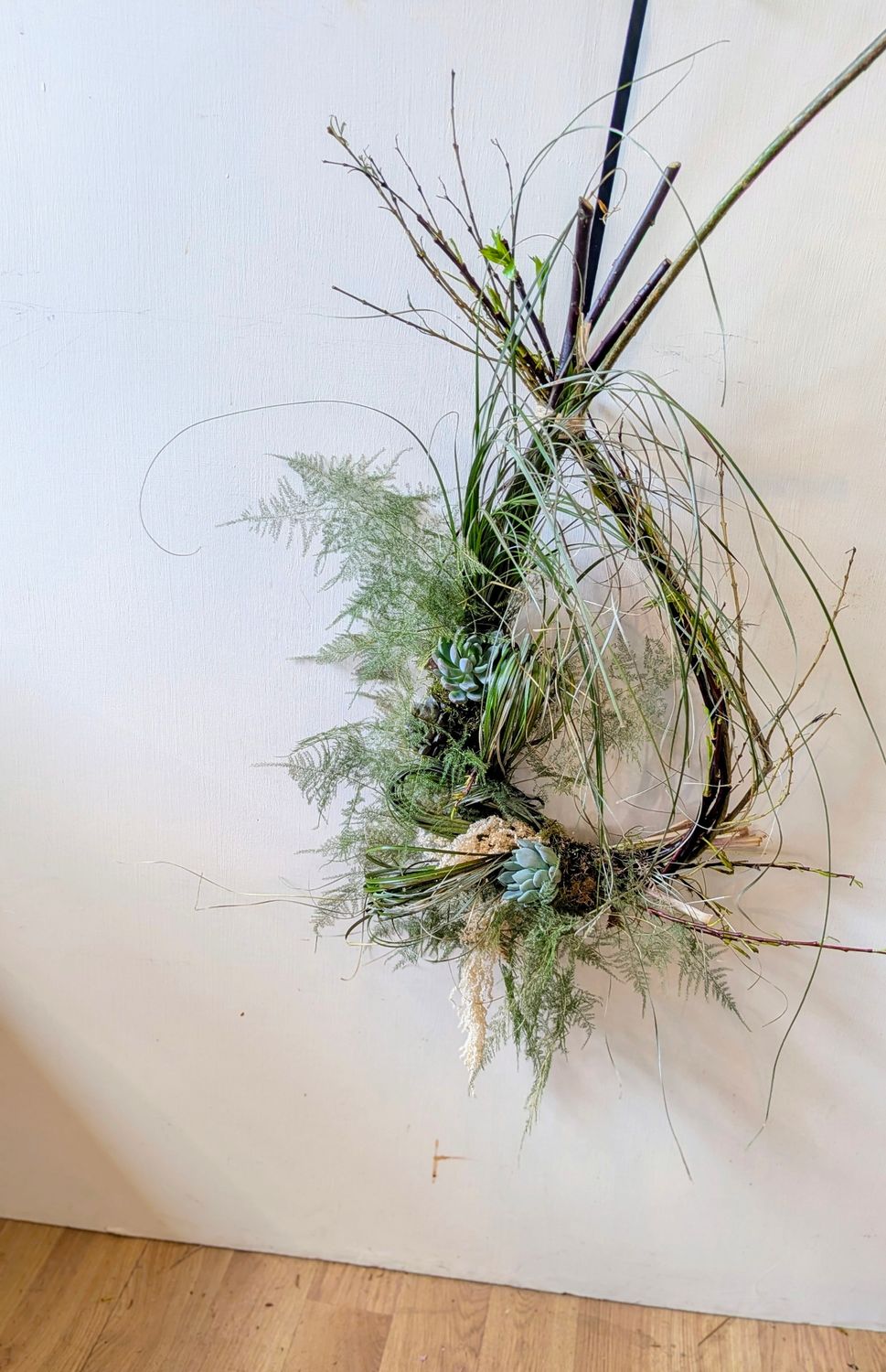 Nesting Door Wreath