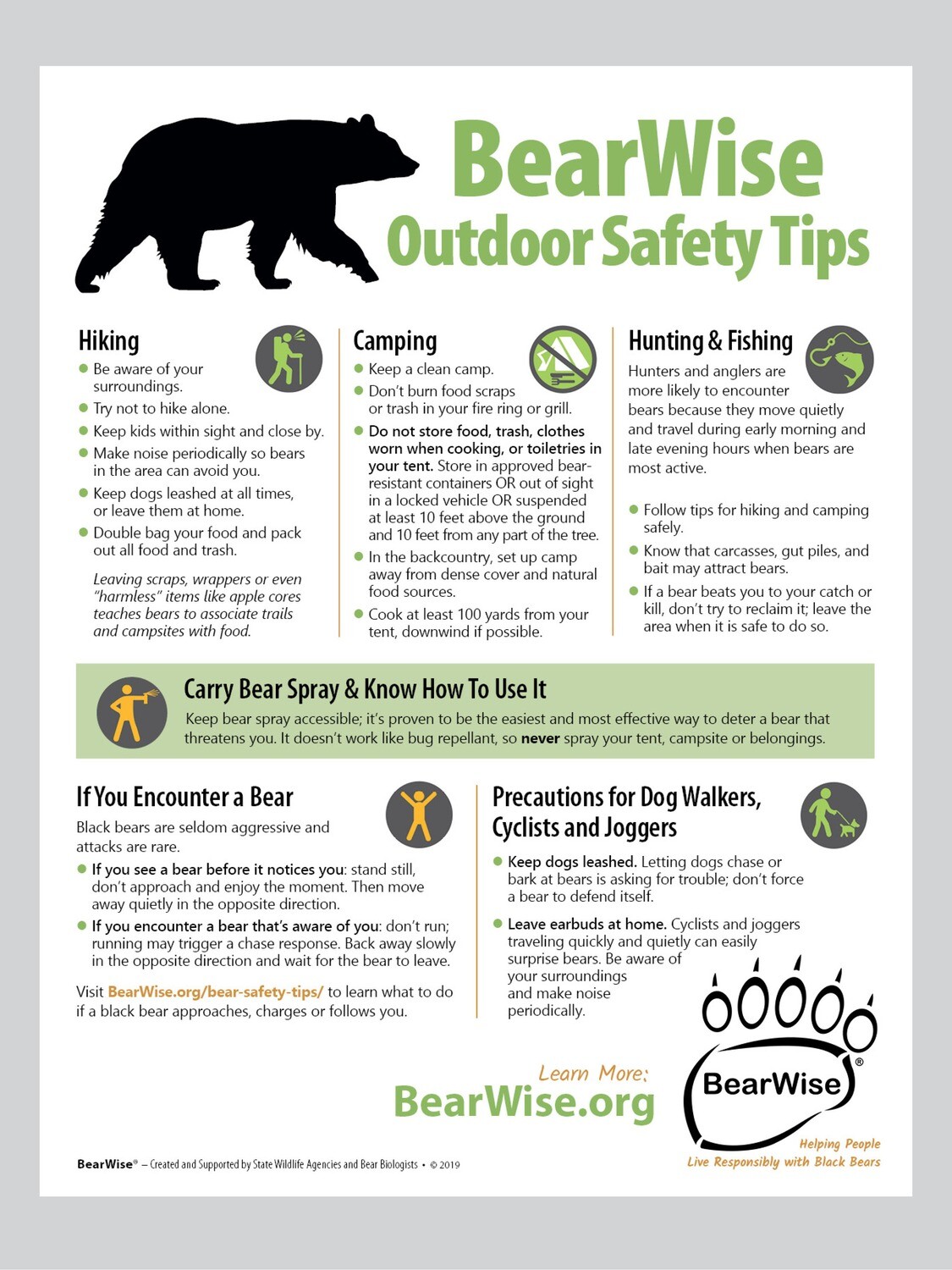 BearWise Outdoor Safety Tips BearWise Store