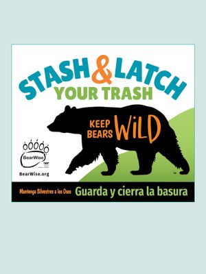 Stash & Latch Your Trash stickers Stash & Latch Your Trash stickers