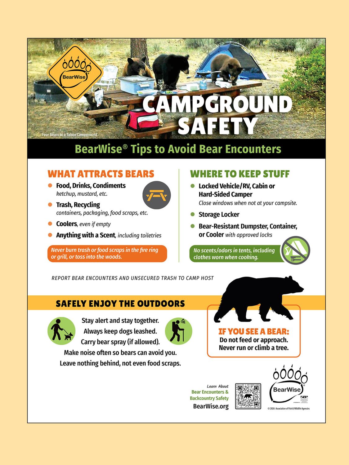 Campground Safety Flyer Campground Safety Flyer