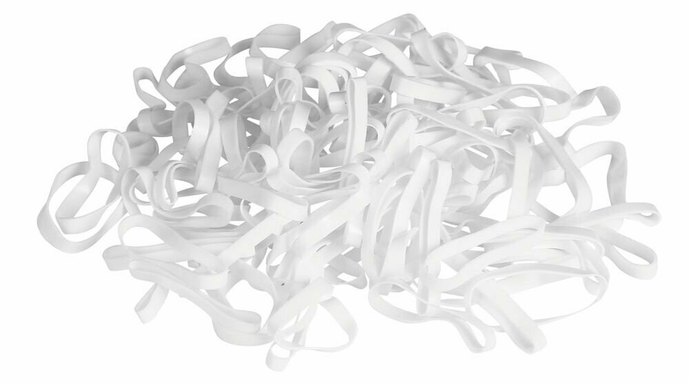 Mähnengummi Silikon weiss new