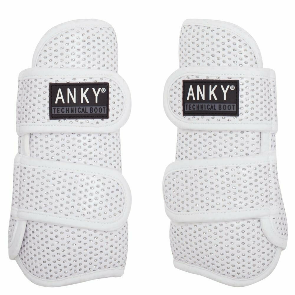 ANKY® Horse Boots Climatrole Shiny, Farbe: Weiß, Größe: M