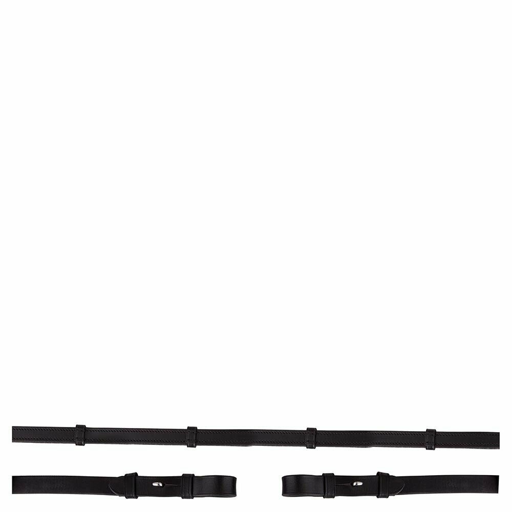 Premiere antislip leather dressage reins