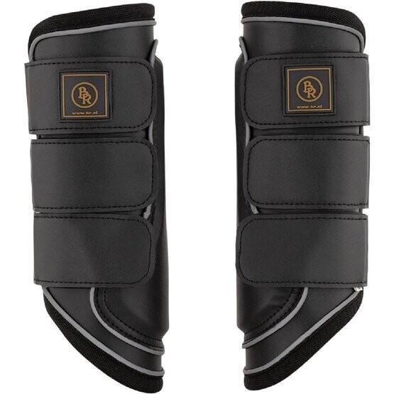BR Gamaschen Majestic Reflecting Schwarz/Silber new