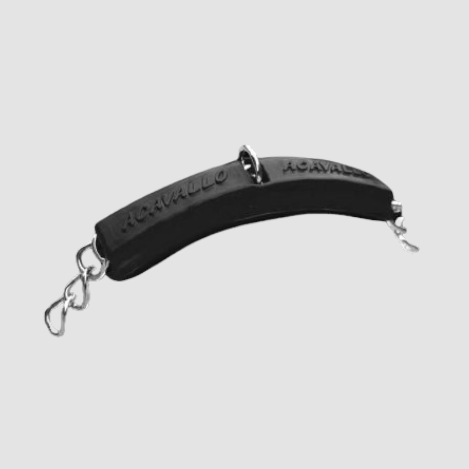 avallo gel chin chain guard black