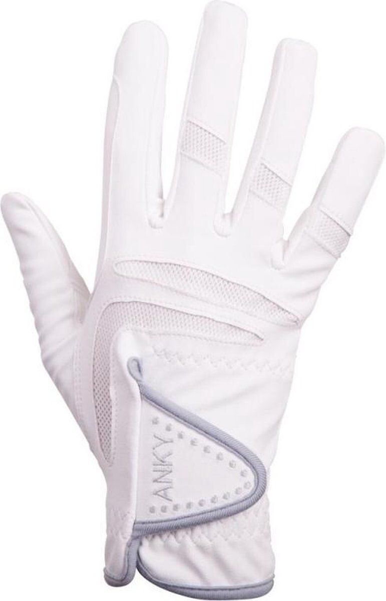 Anky Gloves C-wear Reithandschuhe, white