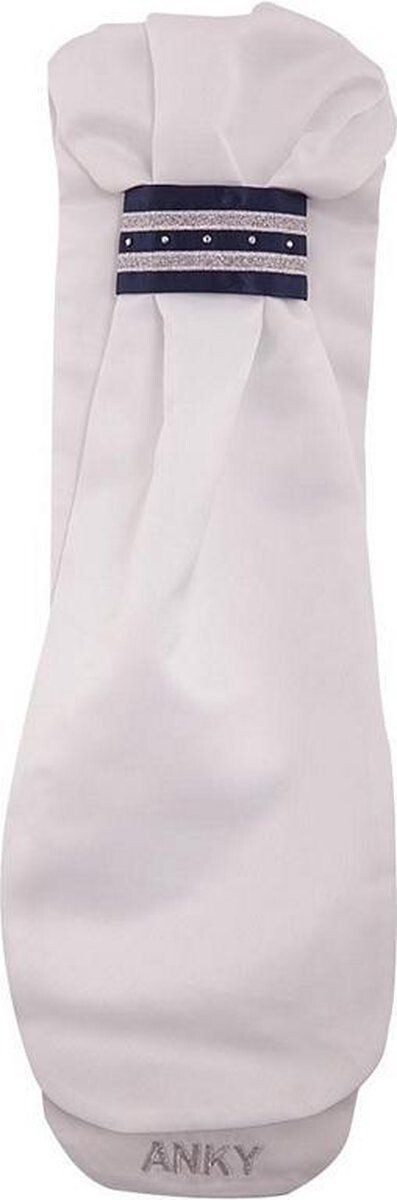 Anky PlastronTie ATP16502 - weiss/blau - Gr. S