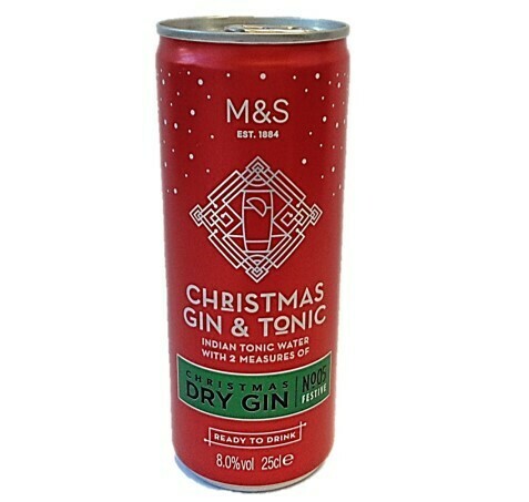 M&amp;S Christmas Gin &amp; Tonic