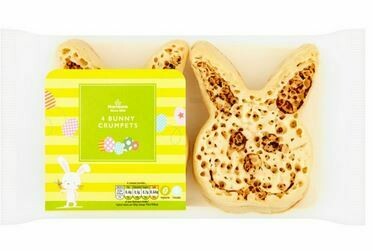 Morrisons 4 Bunny Crumpets Morrisons 4 Bunny Crumpets