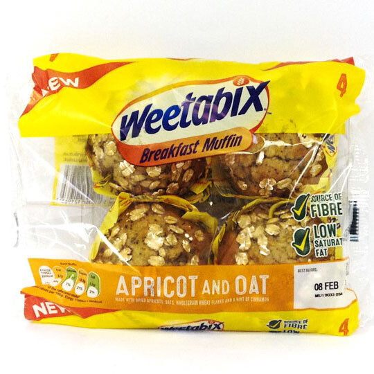 Weetabix Apricot and Oat Breakfast Muffin Weetabix Apricot and Oat Breakfast Muffin