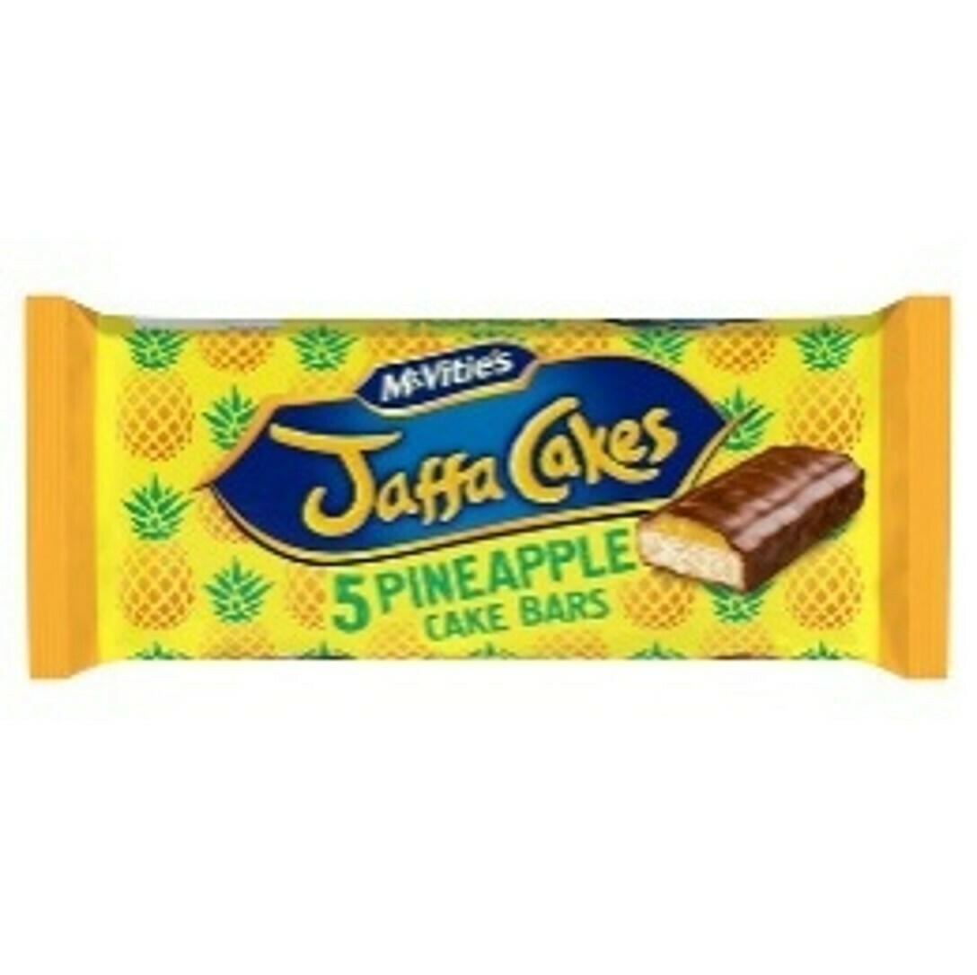 McVitie's Jaffa Pineapple Cake Bars McVitie's Jaffa Pineapple Cake Bars