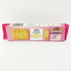 Tesco Rhubarb and Custard Creams