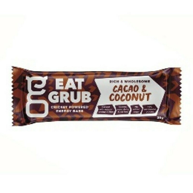 Eat Grub Cacoa &amp; Coconut Natural Energy Bar
