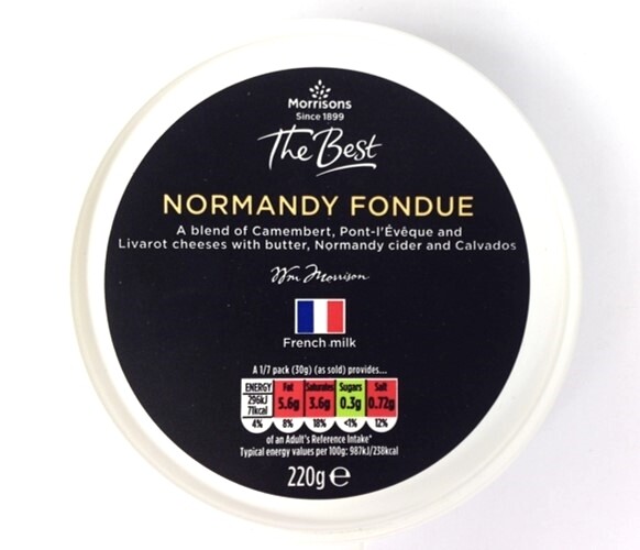 Morrisons The Best Fondue Normande