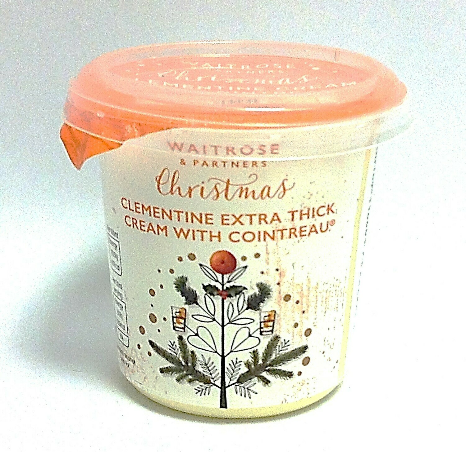 Waitrose Christmas Clementine &amp; Cointreau Cream