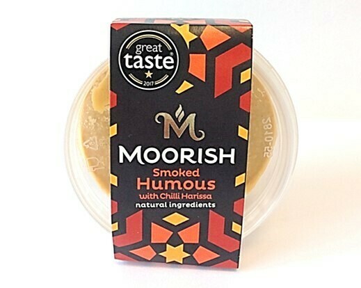 Moorish Smoked Humous with Chilli Harissa Dip