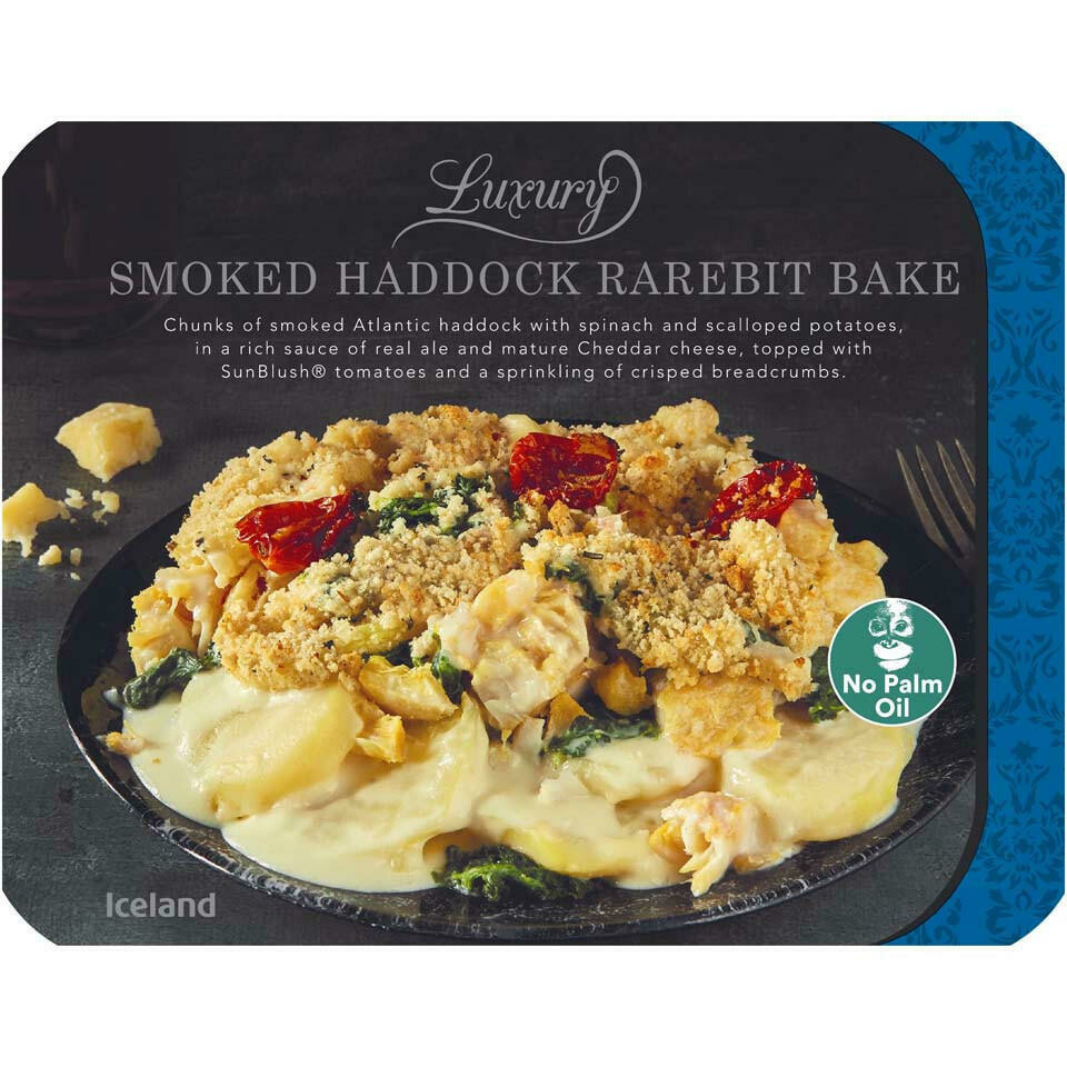 Iceland Luxury Smoked Haddock Rarebit Bake