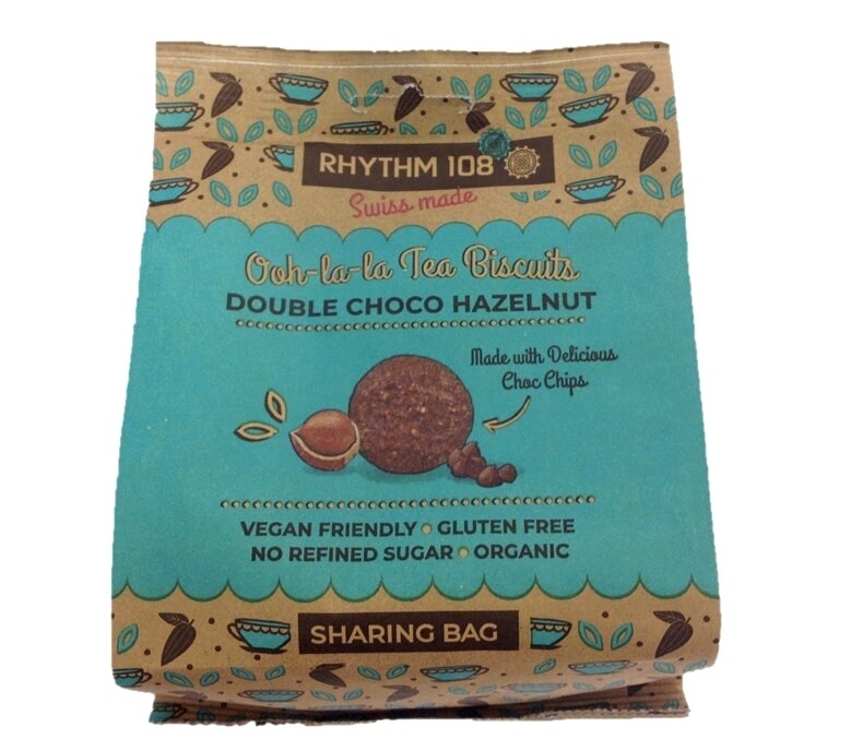 Rhythm 108 Ooh-la-la Tea Biscuits Double Choco Hazelnut Sharing Bag