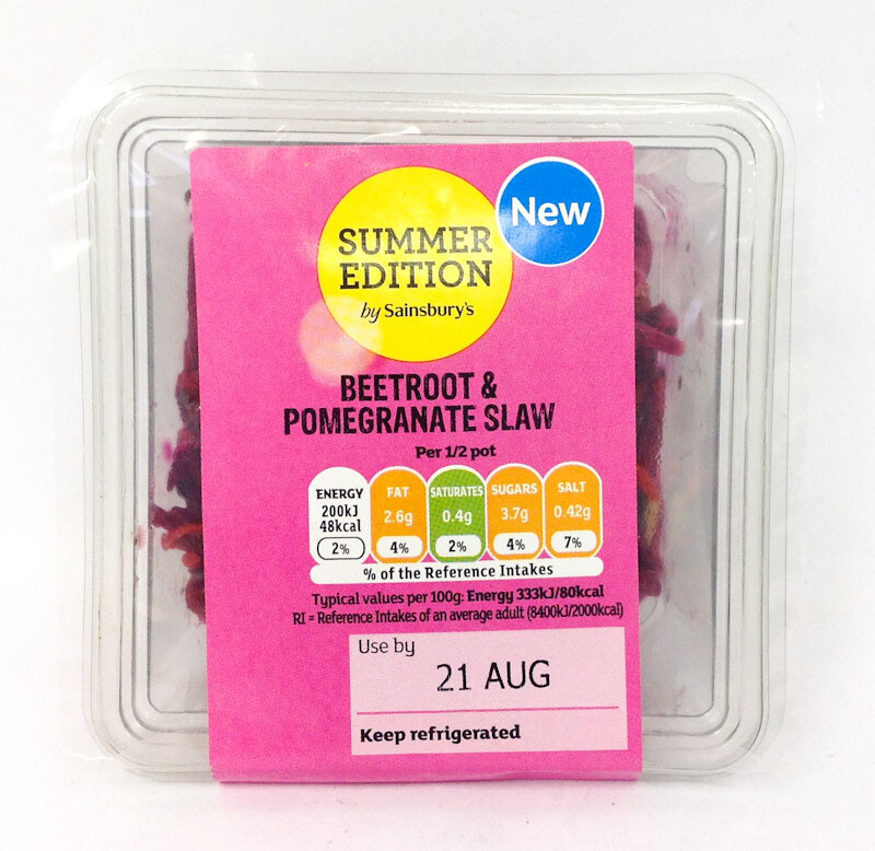 Sainsbury&#39;s Summer Edition Beetroot &amp; Pomegranate Slaw