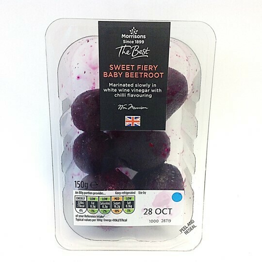 Morrisons The Best Sweet Fiery Baby Beetroot