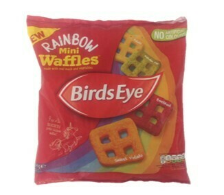 Birds Eye Rainbow Mini Waffles