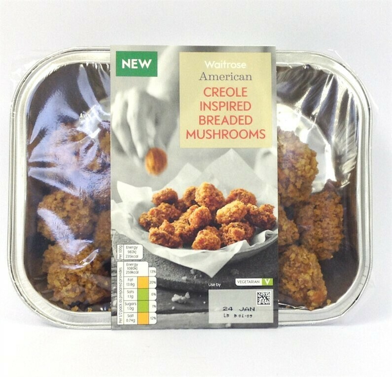 Waitrose American Creole Inspired Breaded Mushrooms