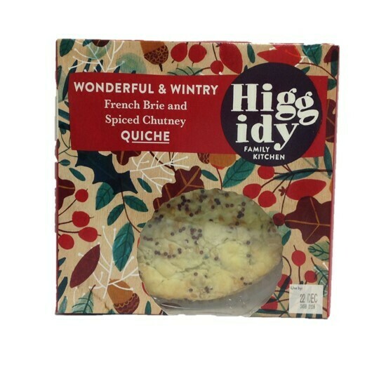 Higgidy French Brie &amp; Spiced Chutney Quiche
