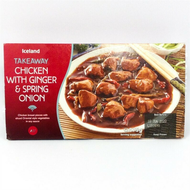 Iceland Takeaway Chicken with Ginger &amp; Spring Onion