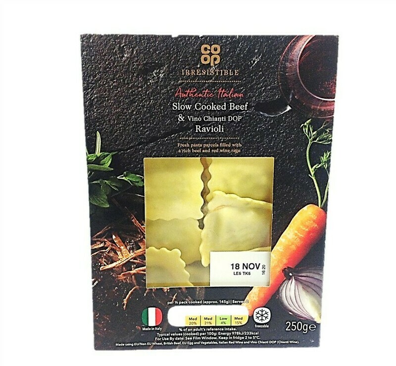 Co-op Irresistible Slow Cooked Beef Ravioli