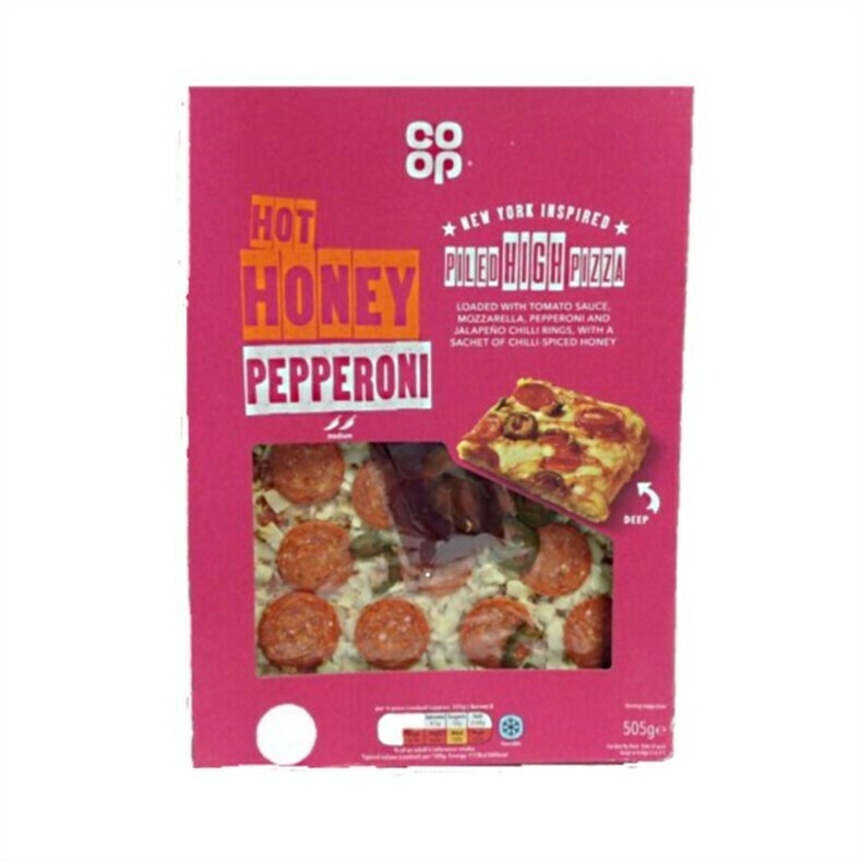 Co-op New York Inspired Piled High Pizza Hot Honey Pepperoni