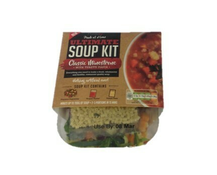 Pureety Made At Home Soup Kit Classic Minestrone With Tubetti Pasta
