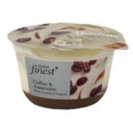 Tesco Finest Coffee and Amaretto West Country Yoghurt