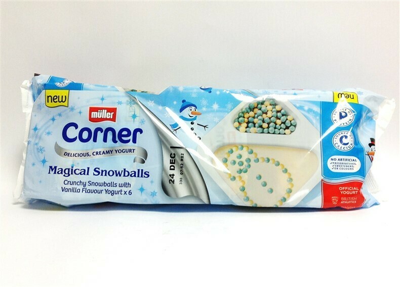 Muller Corner Christmas Magic Snowballs Yogurt