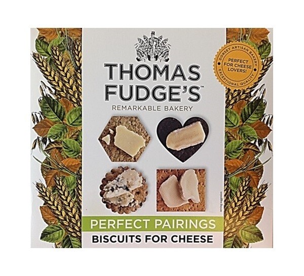 Thomas Fudge&#39;s Many Shaped Biscuits for Cheese