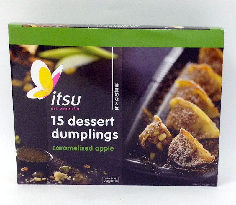 Itsu 15 dessert Dumplings Caramelised Apple