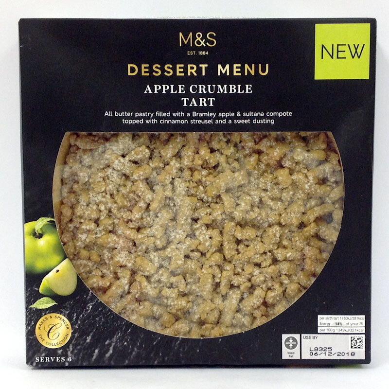 Marks and Spencer Apple Crumble Tart