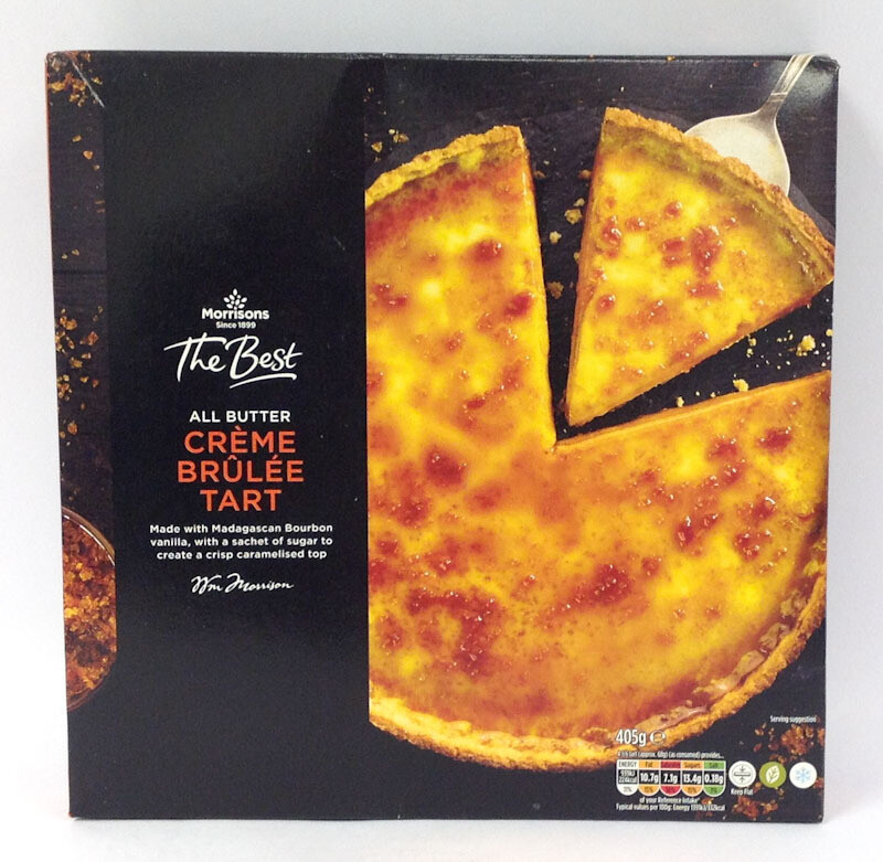Morrisons The Best: All Butter Creme Brulee Tart