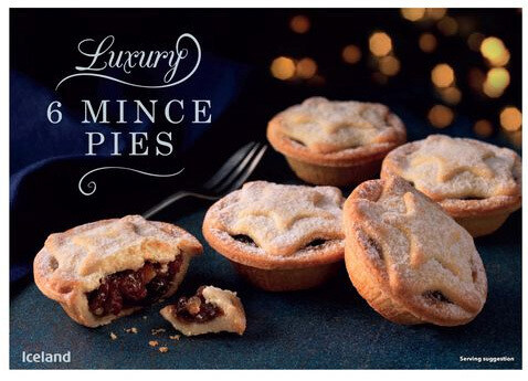 Iceland Luxury 6 Mince Pies