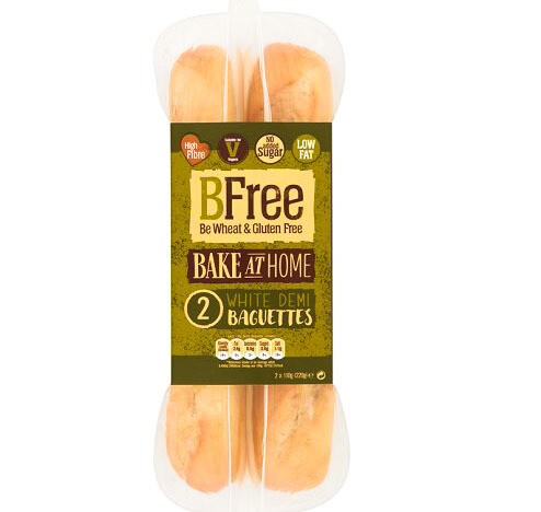 Bfree Bake at Home Triple Seeded Demi Baguettes
(Gluten / Dairy free)