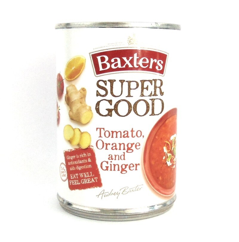 Baxters Super Good: Tomato, Orange &amp; Ginger Soup