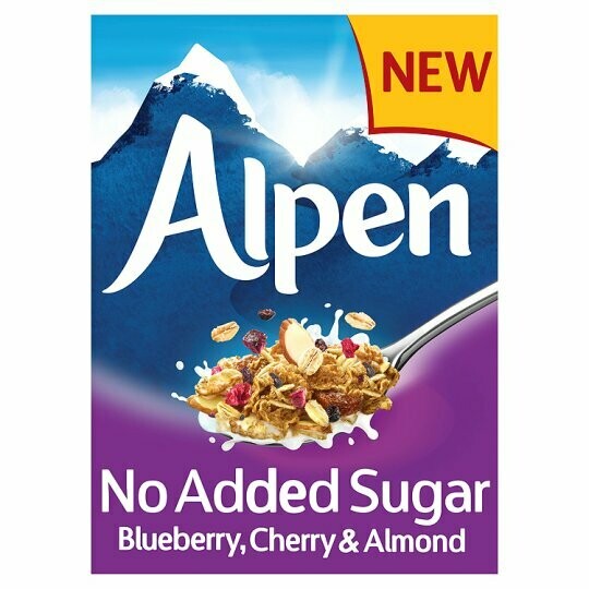 Alpen No Added Sugar Blueberry, Cherry &amp; Almond