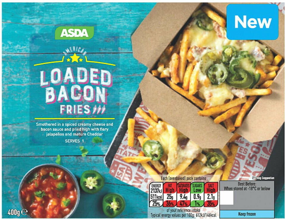 American Loaded Bacon Fries