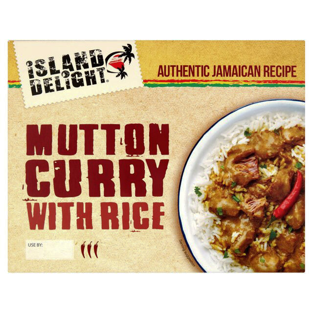 Island Delight Mutton Curry &amp; Rice