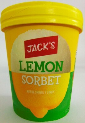 Jack's Lemon Sorbet