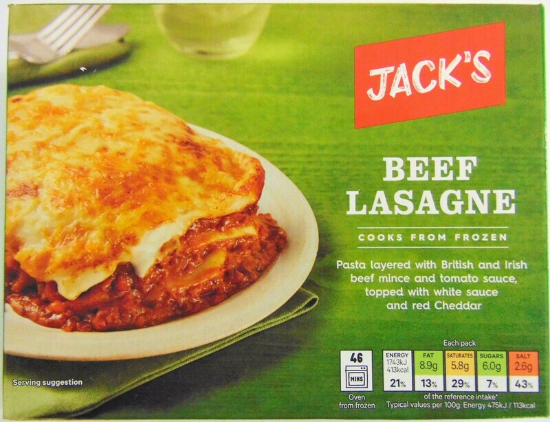 Jack&#39;s Beef Lasagne