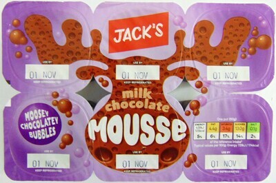 Jack's Milk Chocolate Mousse