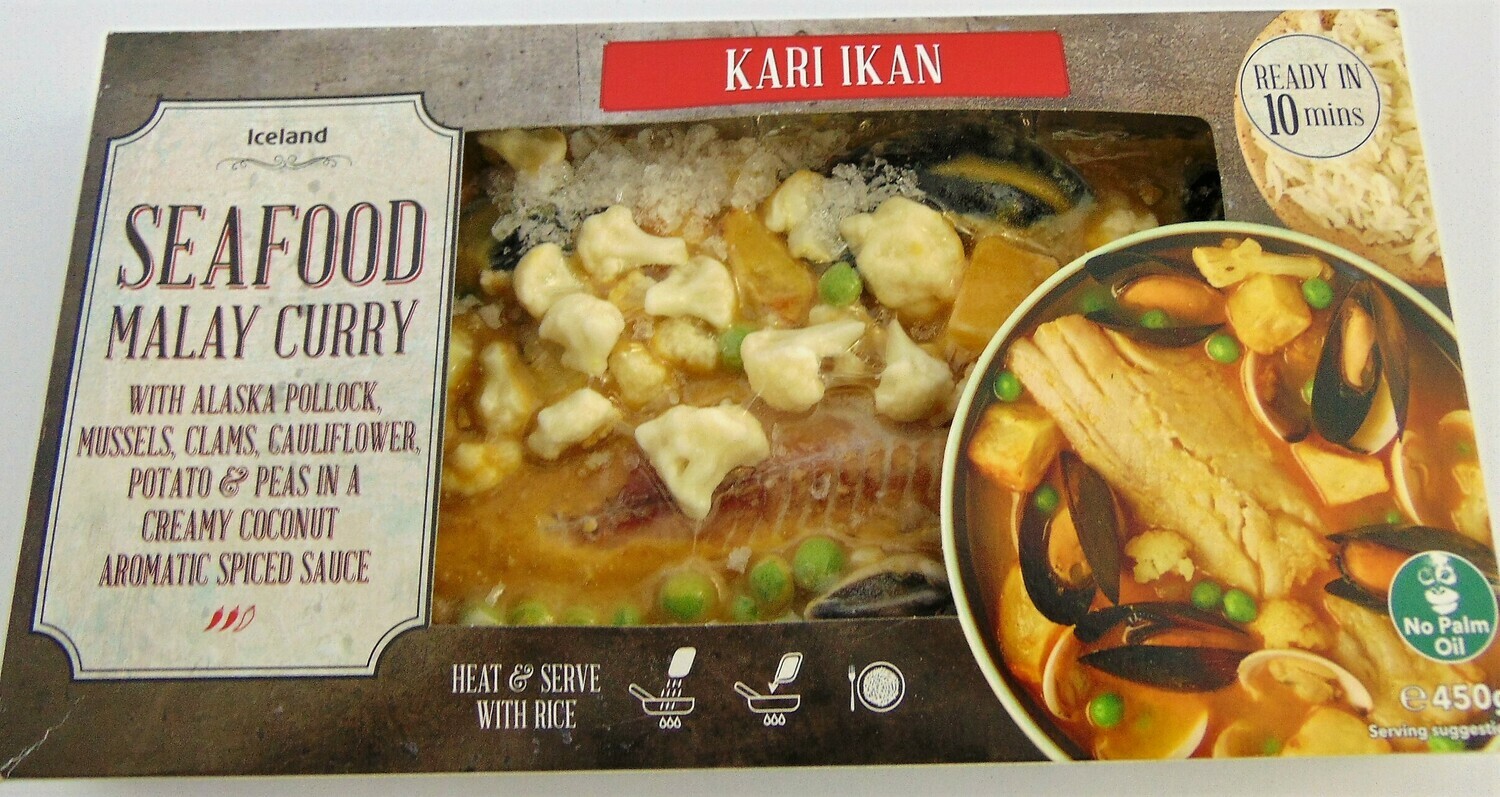 Iceland Seafood Malay Curry