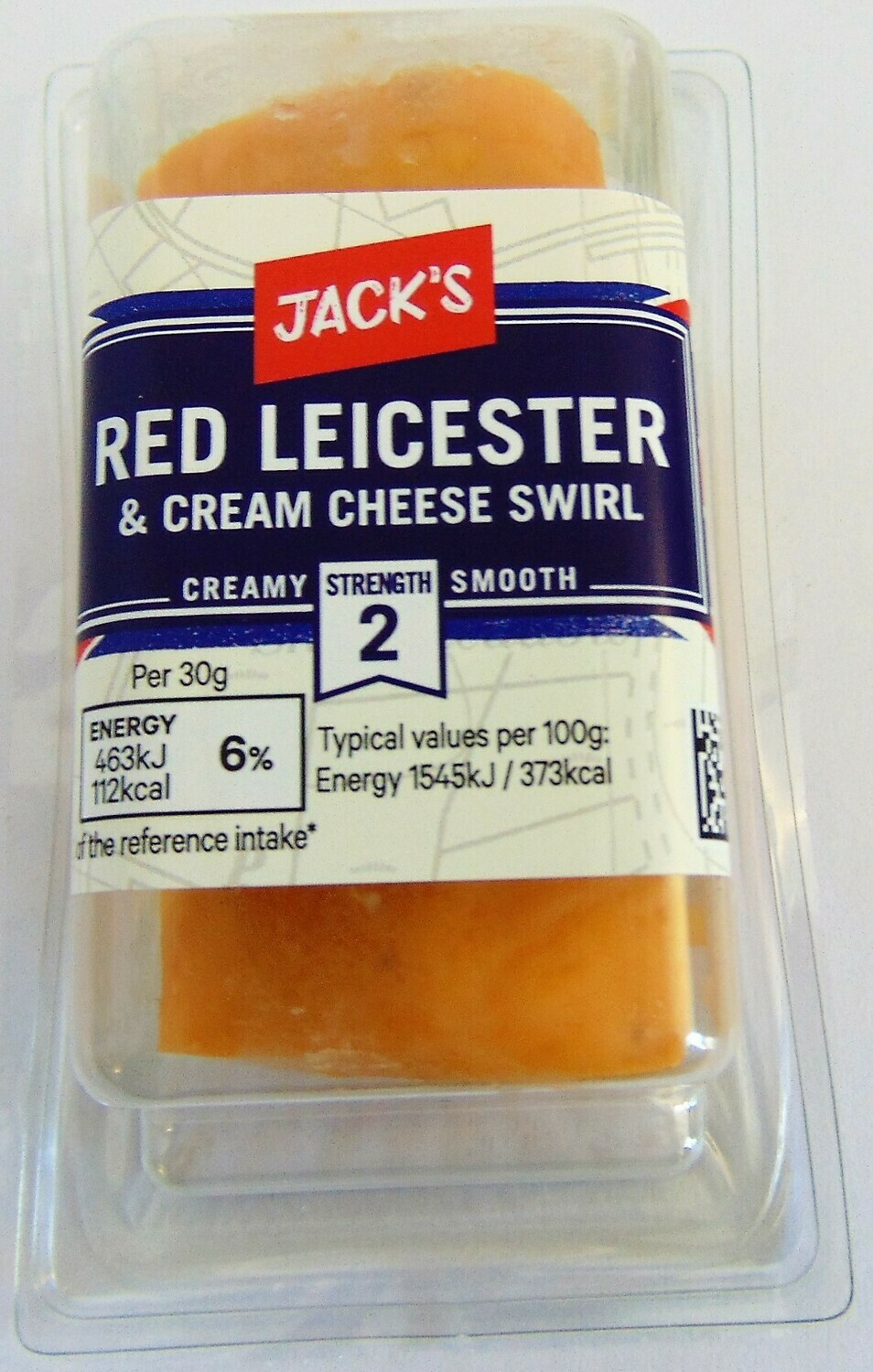 Jack&#39;s Red Leicester &amp; Cream Cheese Swirl