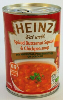 Heinz Eat Well - Spiced Butternut Squash & Chickpea Soup